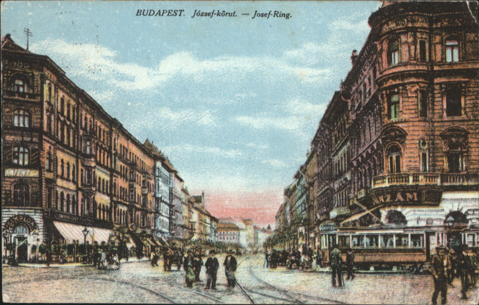 Budapest Josef Ring Strassenbahn