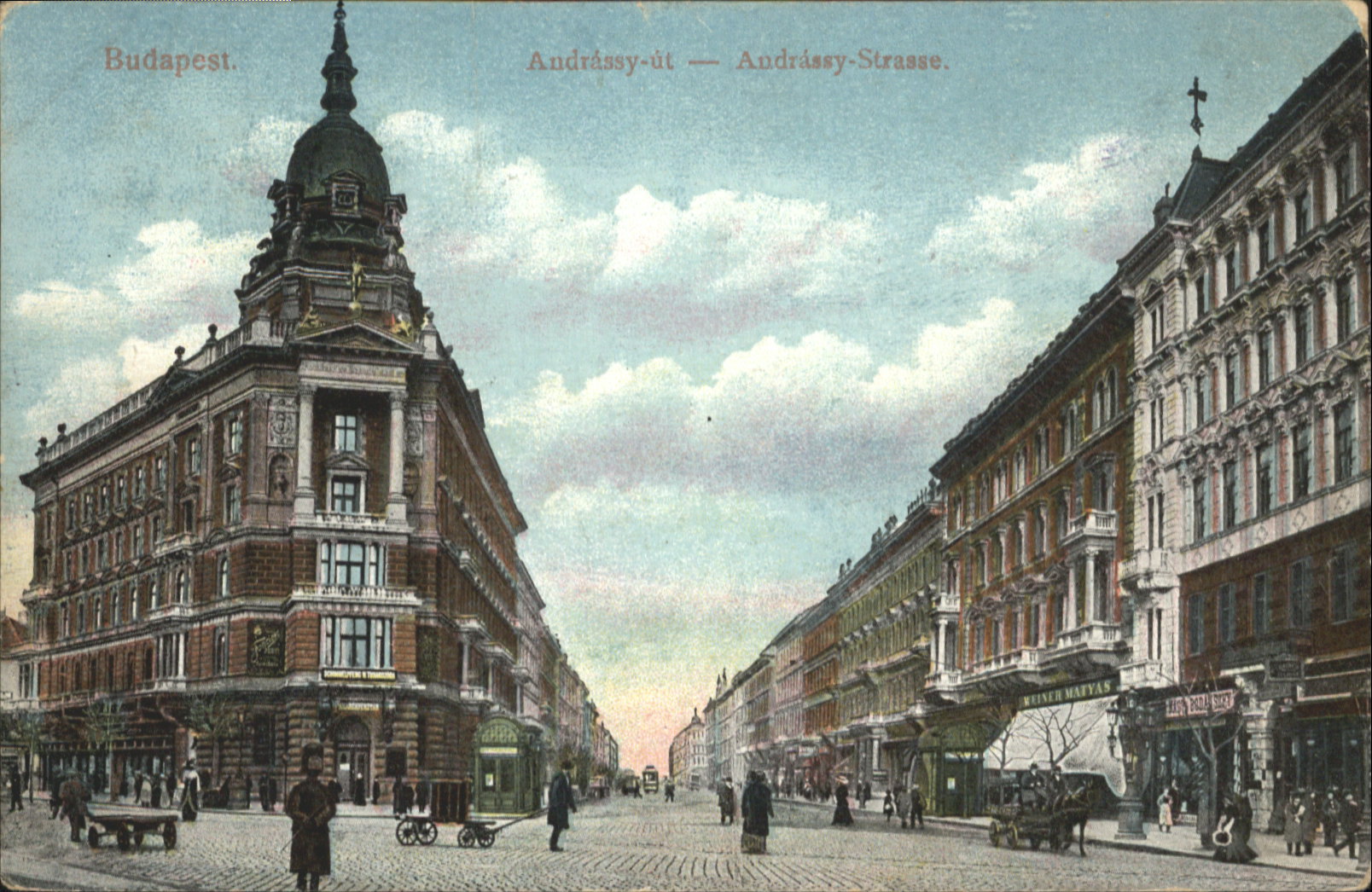 Budapest Audrassy Strasse Kutsche