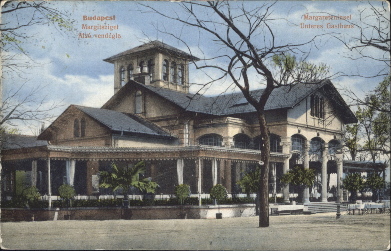 Budapest Margareteninsel Gasthaus