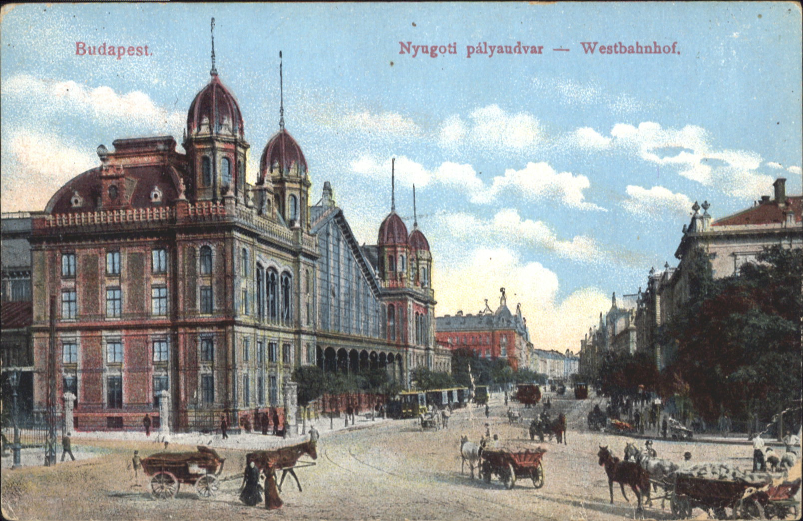 Budapest Bahnhof Kutsche