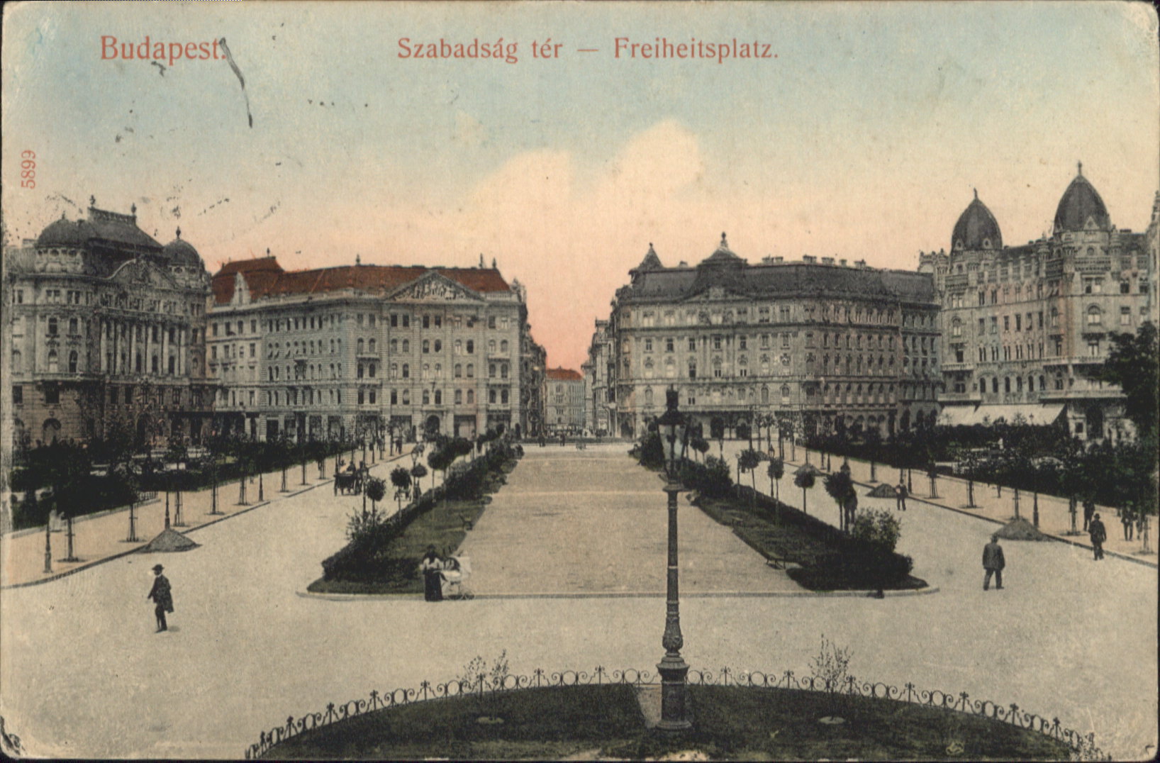 Budapest Freiheitsplatz