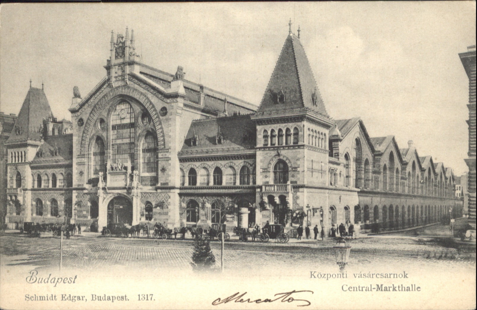 Budapest Central Markthalle Kutsche