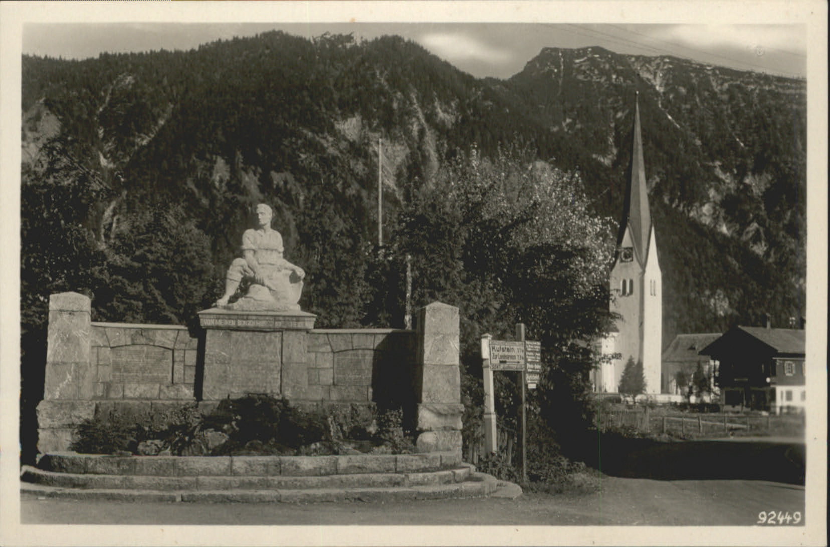 Bayrischzell Krieger Denkmal