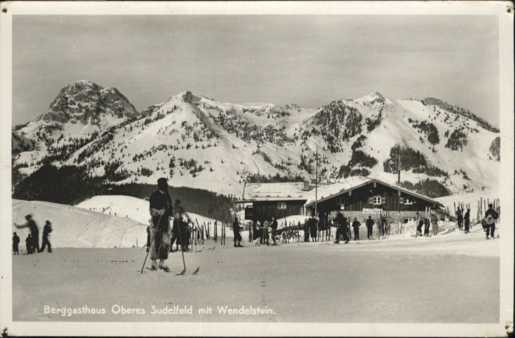 Bayrischzell Berg Gasthaus Oberes Sudelfeld Ski Wend