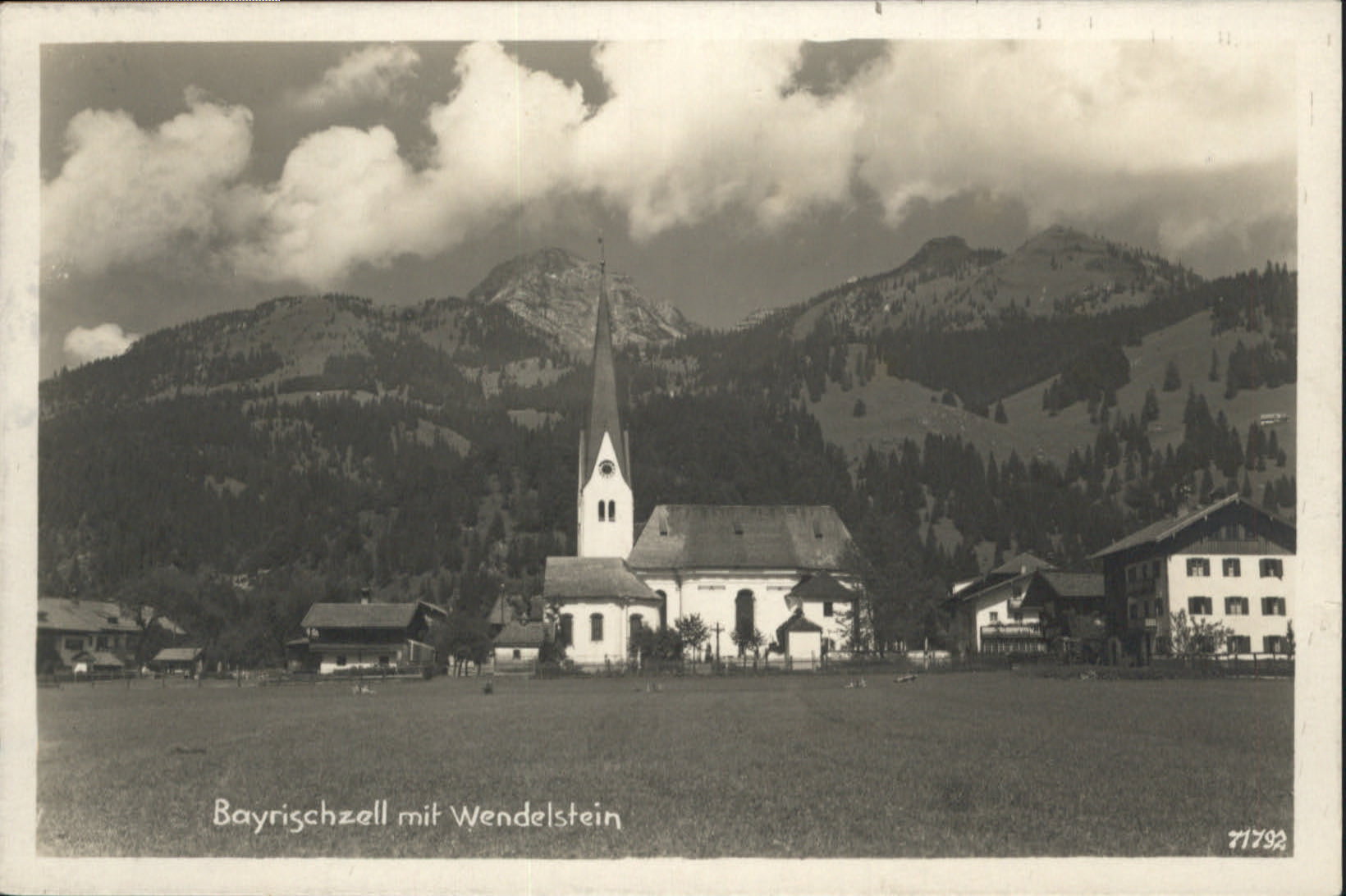 Bayrischzell Kirche Wendelstein