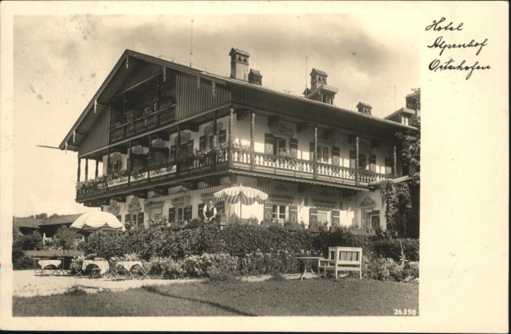 Bayrischzell [Stempelabschlag] Hotel Alpenhof