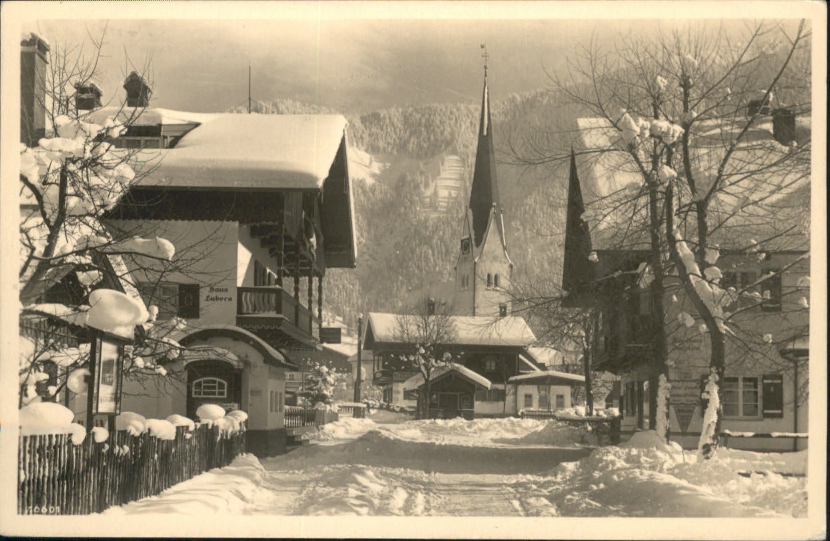 Bayrischzell Winter Kirche