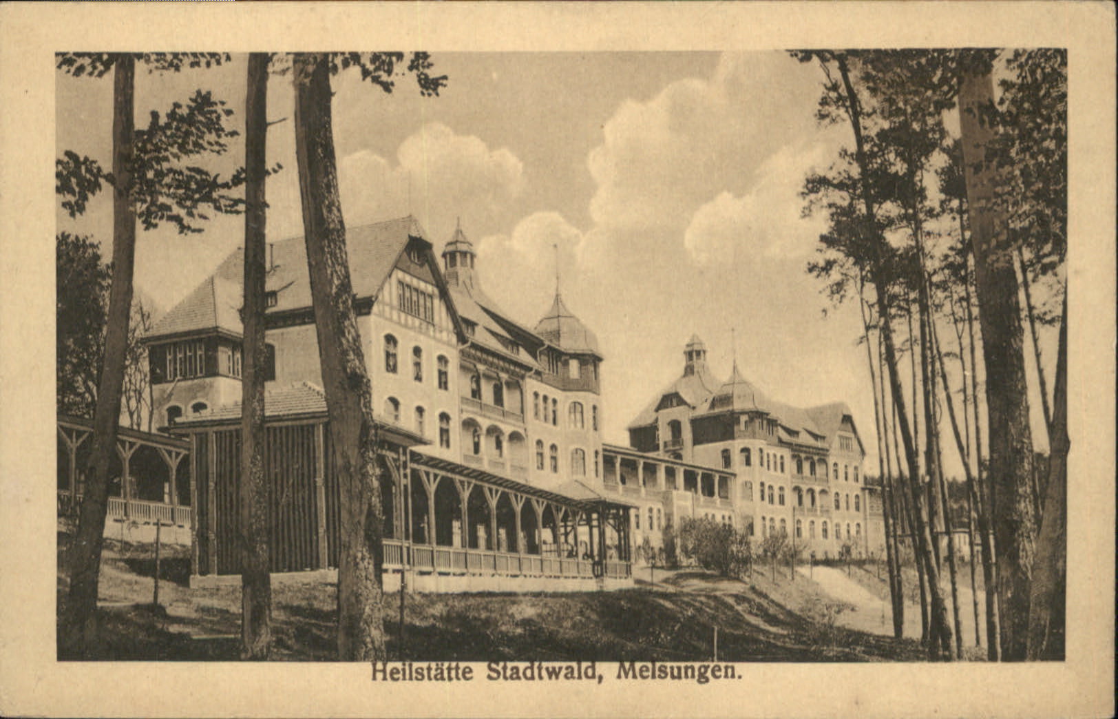 Melsungen Fulda Heilstätte Stadtwald