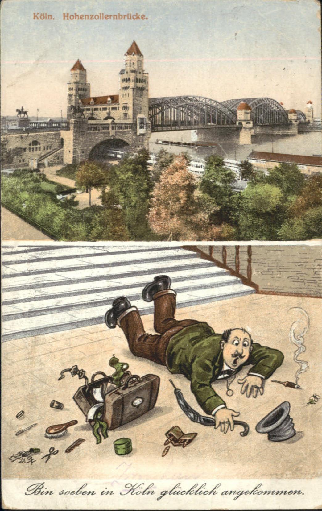 Koeln Rhein Hohenzollernbrücke