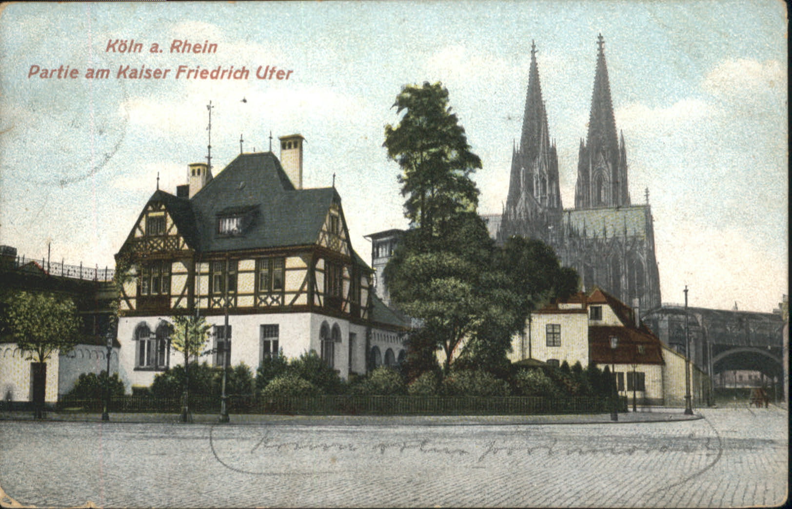 Koeln Rhein Kaiser Friedrich Ufer