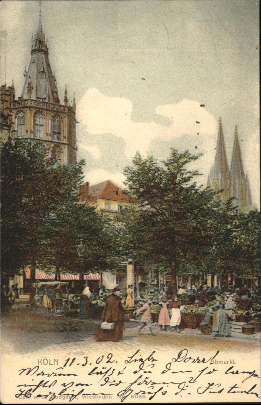 Koeln Rhein Altmarkt