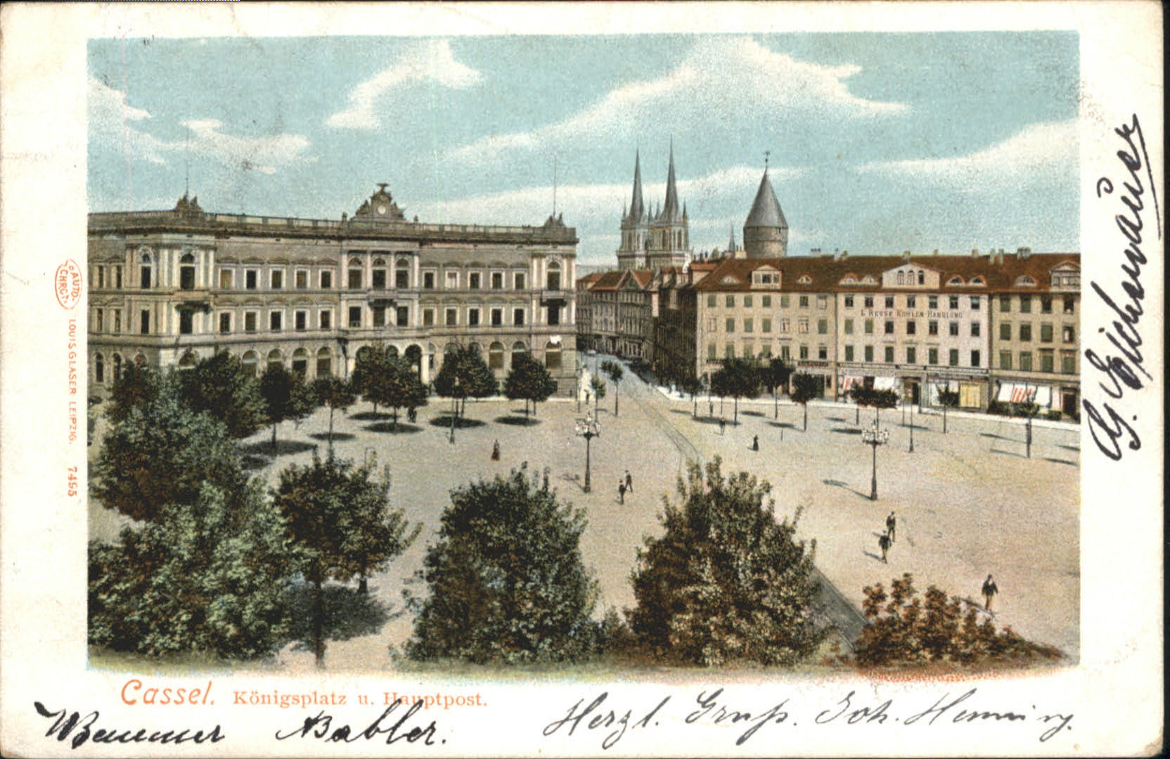 Cassel Kassel Königsplatz Post