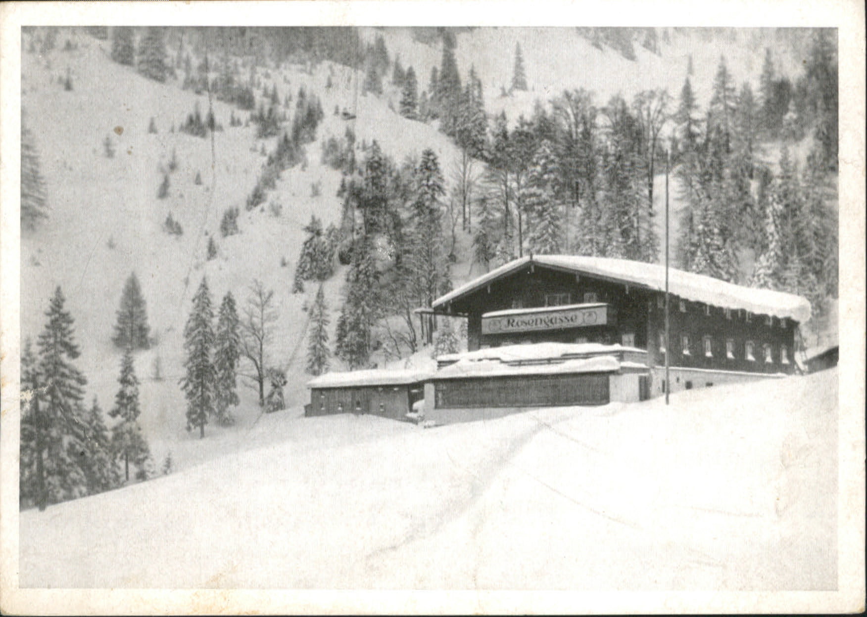 Oberaudorf Rosengassenalm Winter