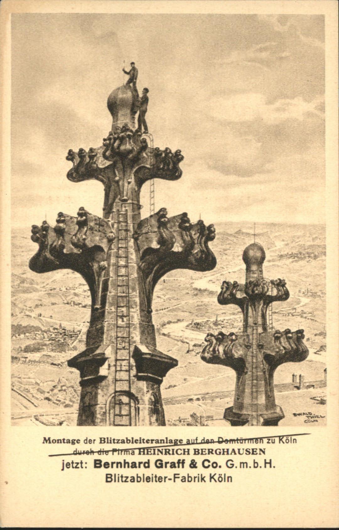 Koeln Rhein Blitzableiteranlage