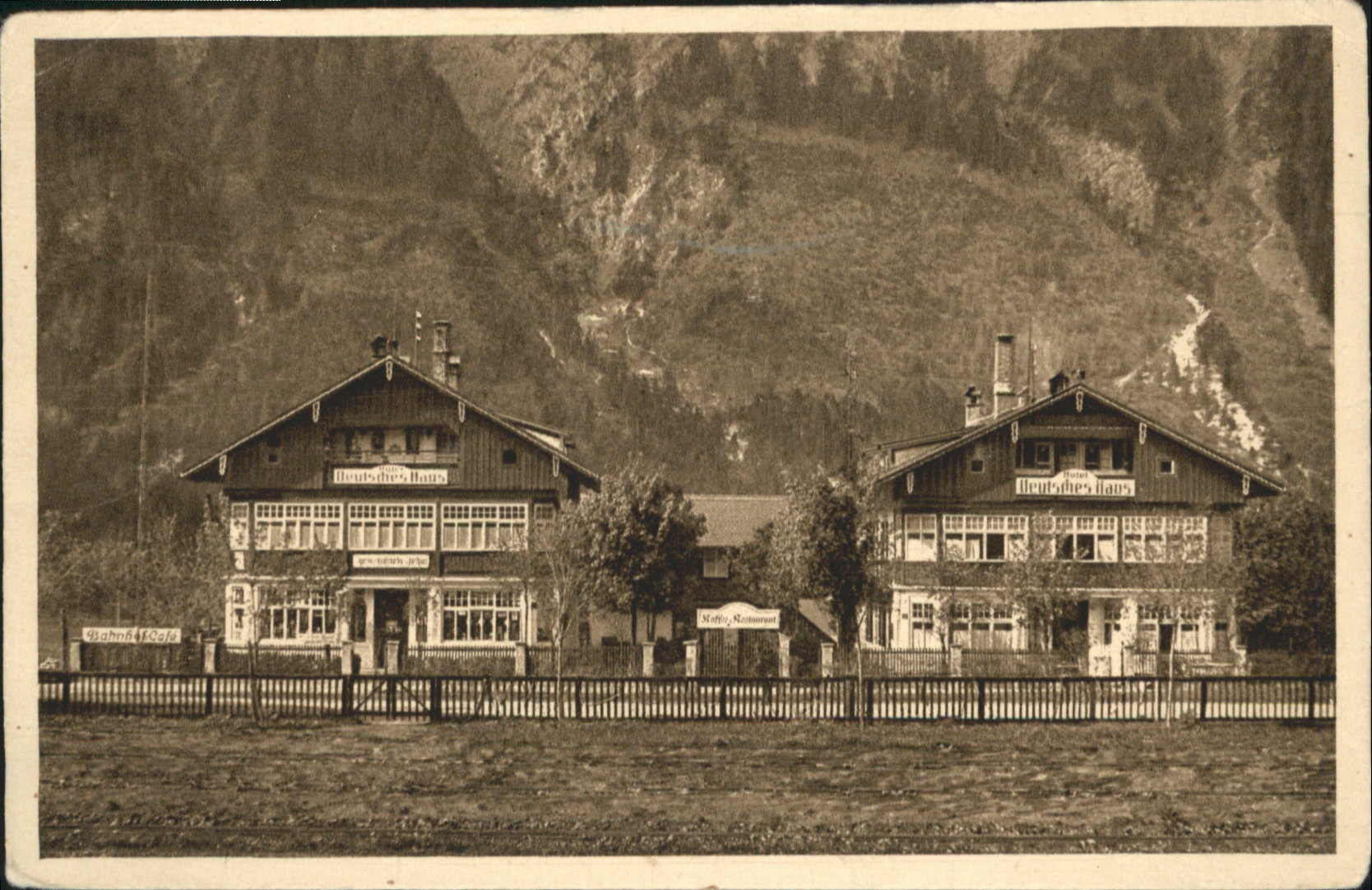 Bayrischzell Hotel Deutsches Haus Bahnhof Cafe