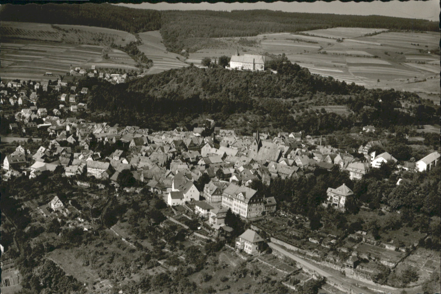 Spangenberg Hessen Fliegeraufnahme