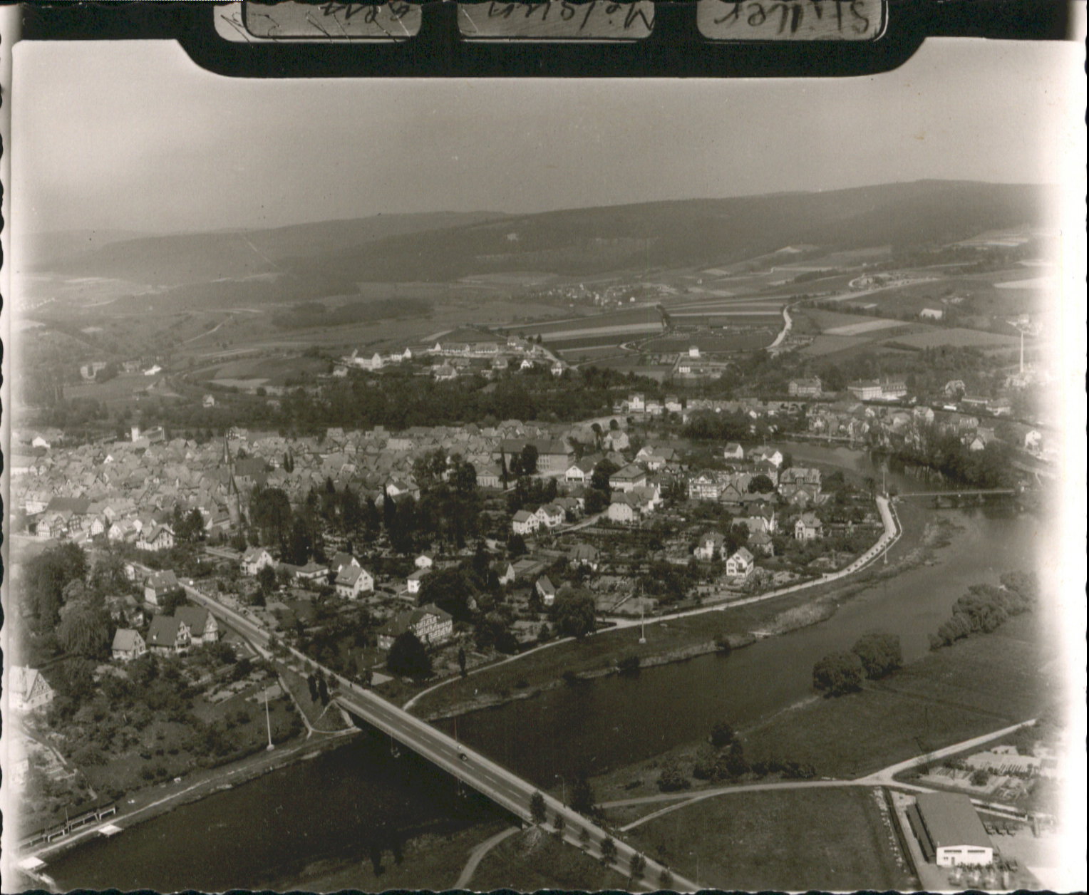 Melsungen Fulda Fliegeraufnahme