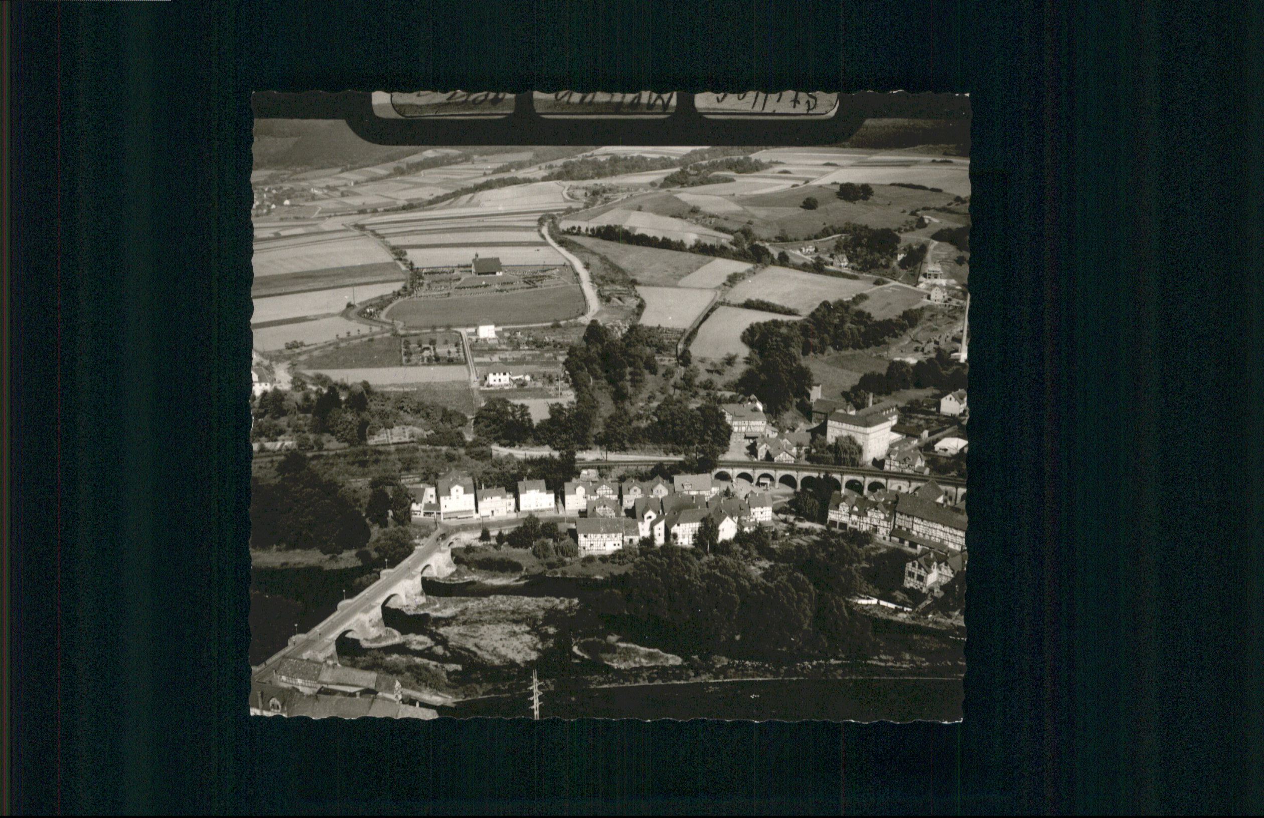 Melsungen Fulda Fliegeraufnahme