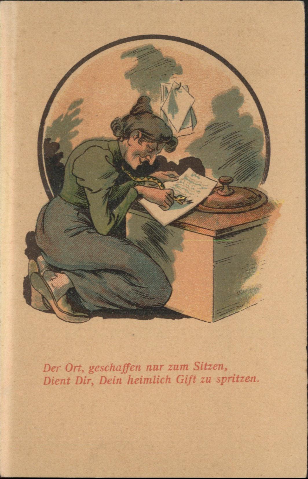 Schlangen Lippe NRW Brief Vers