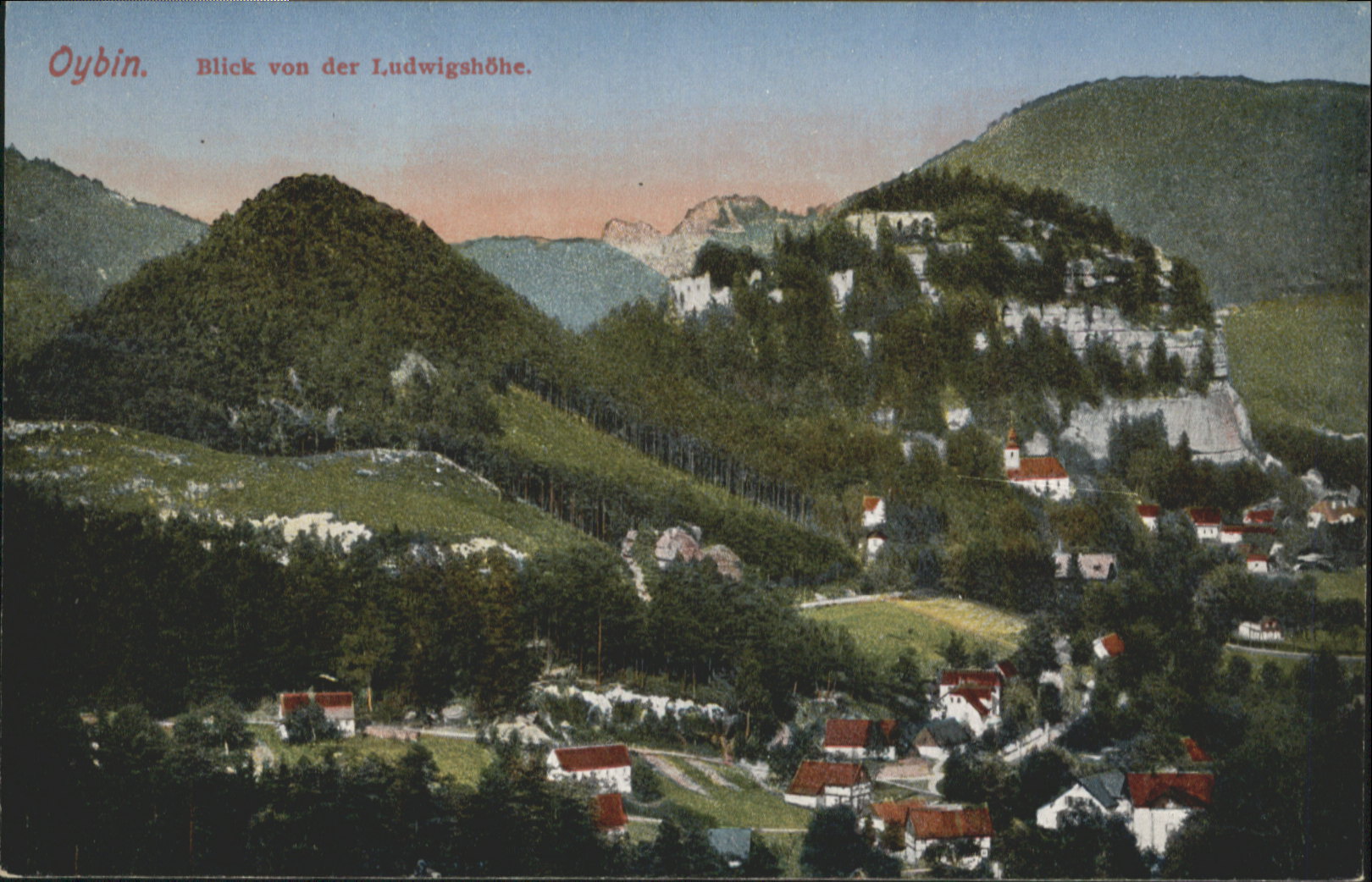 Oybin Sachsen Ludwigshoehe