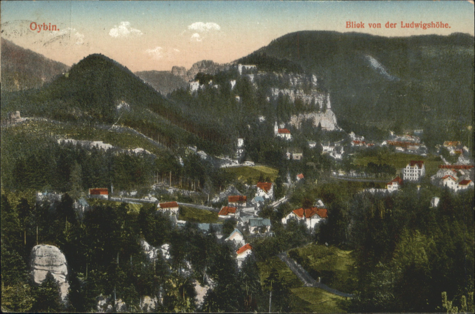 Oybin Sachsen Ludwigshoehe