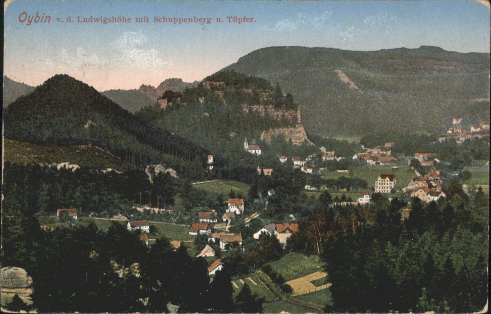 Oybin Sachsen Ludwigshoehe