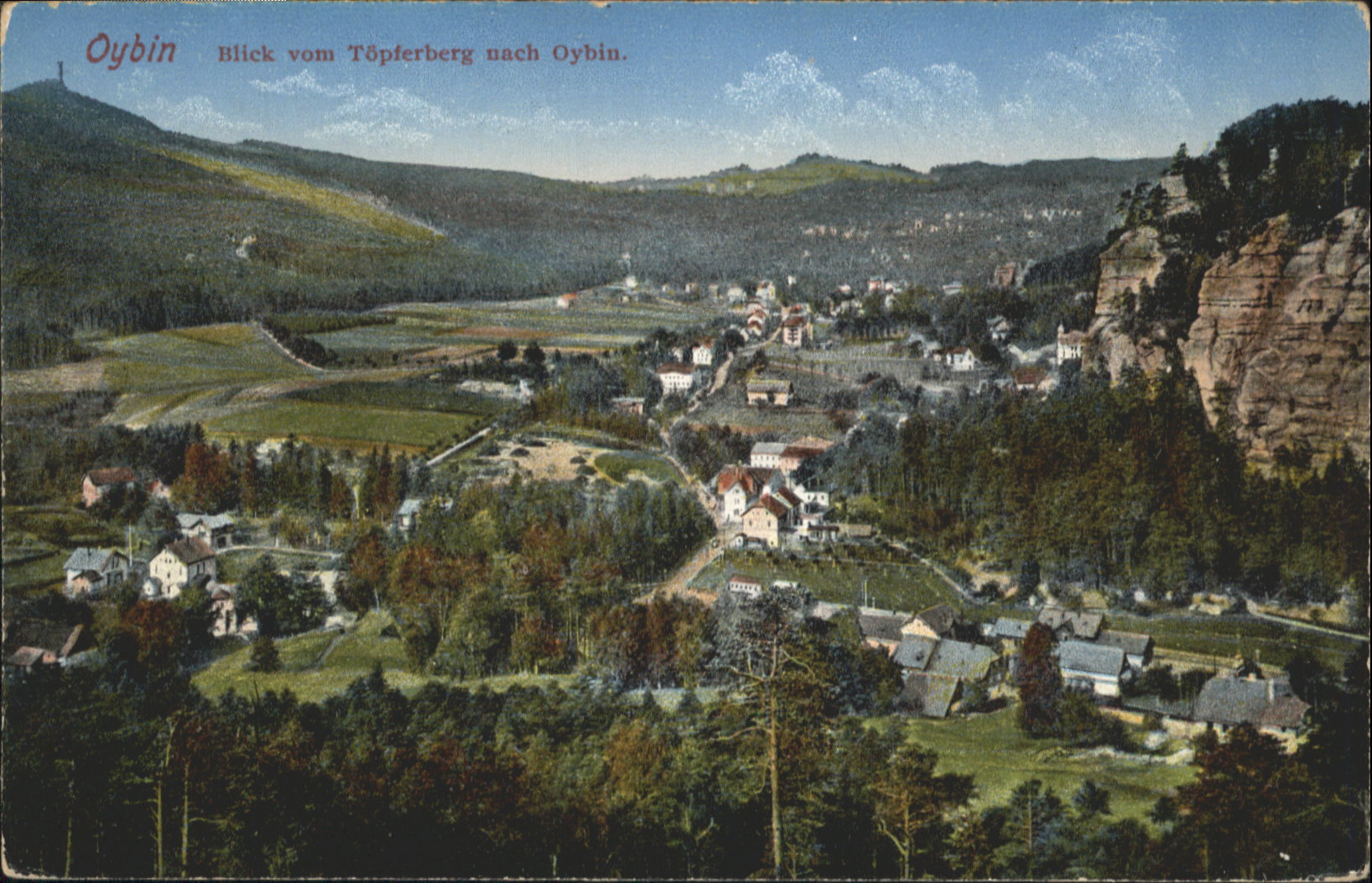 Oybin Sachsen Toepferberg