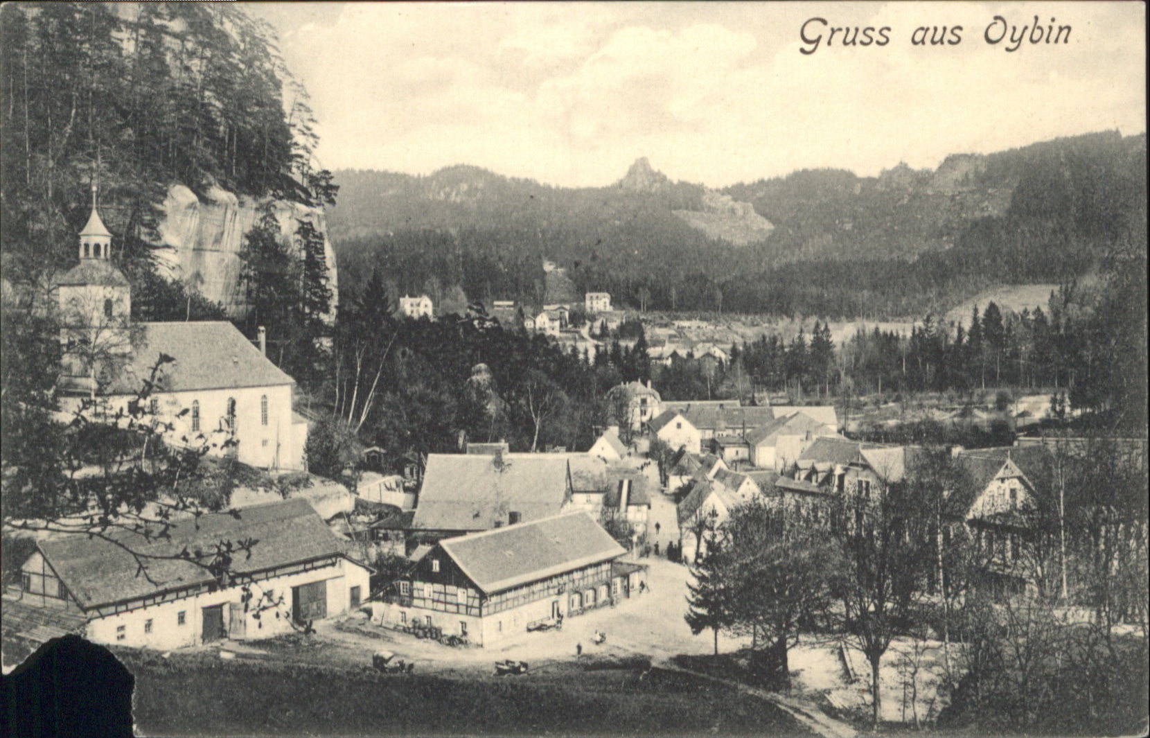 Oybin Sachsen Dorf Oybin