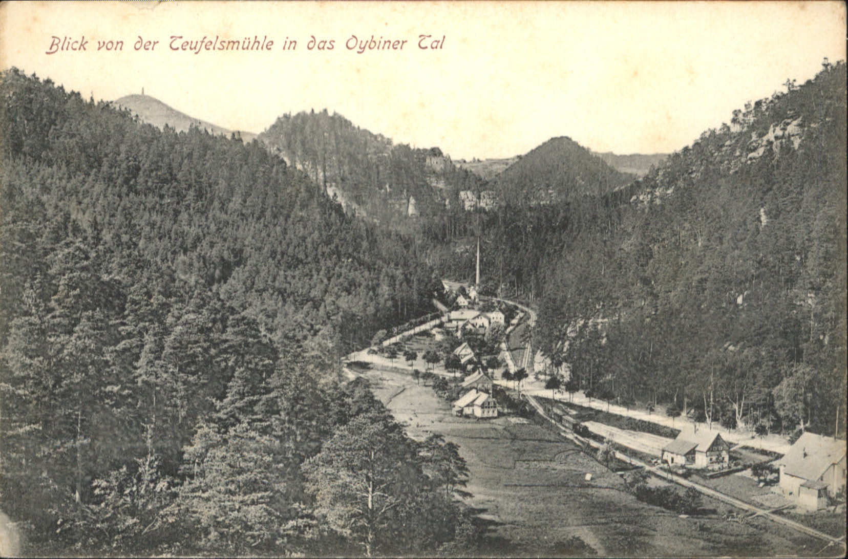 Oybin Sachsen Teufelsmuehle
Oybiner Tal