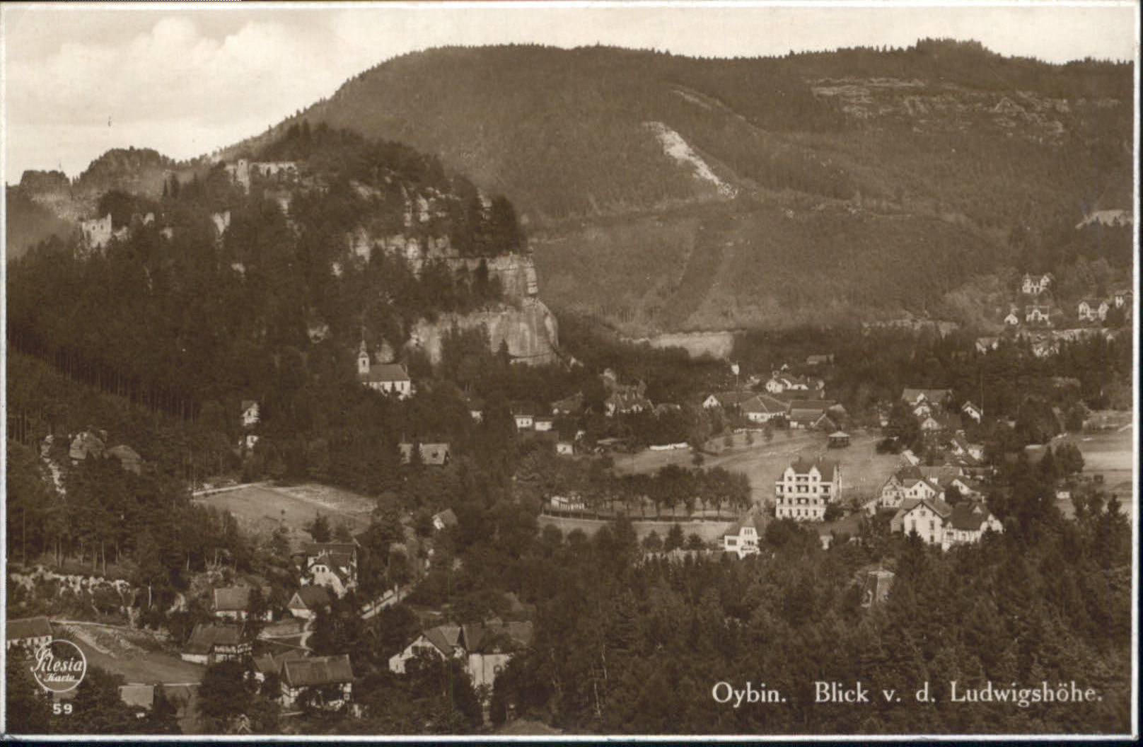 Oybin Sachsen Ludwigshoehe