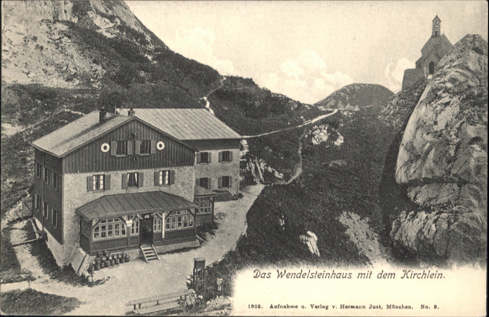 Wendelstein Berg Wendelsteinhaus
Kirchlein