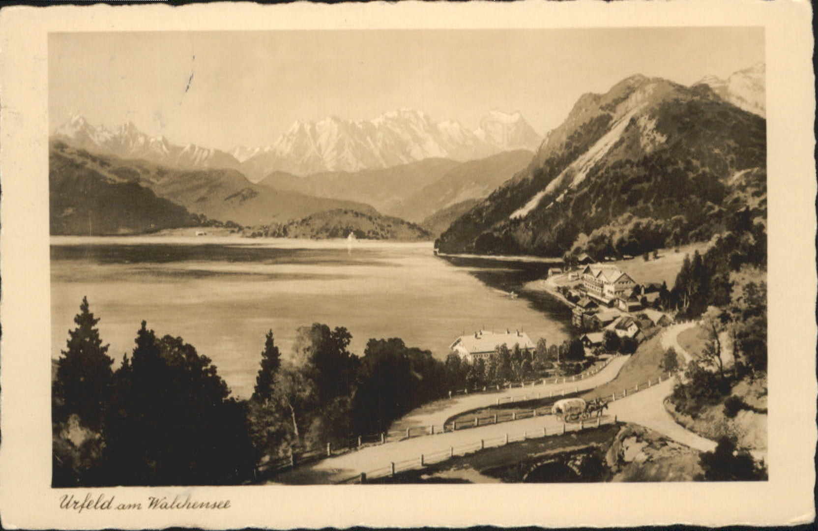 Urfeld Oberbayern Walchensee