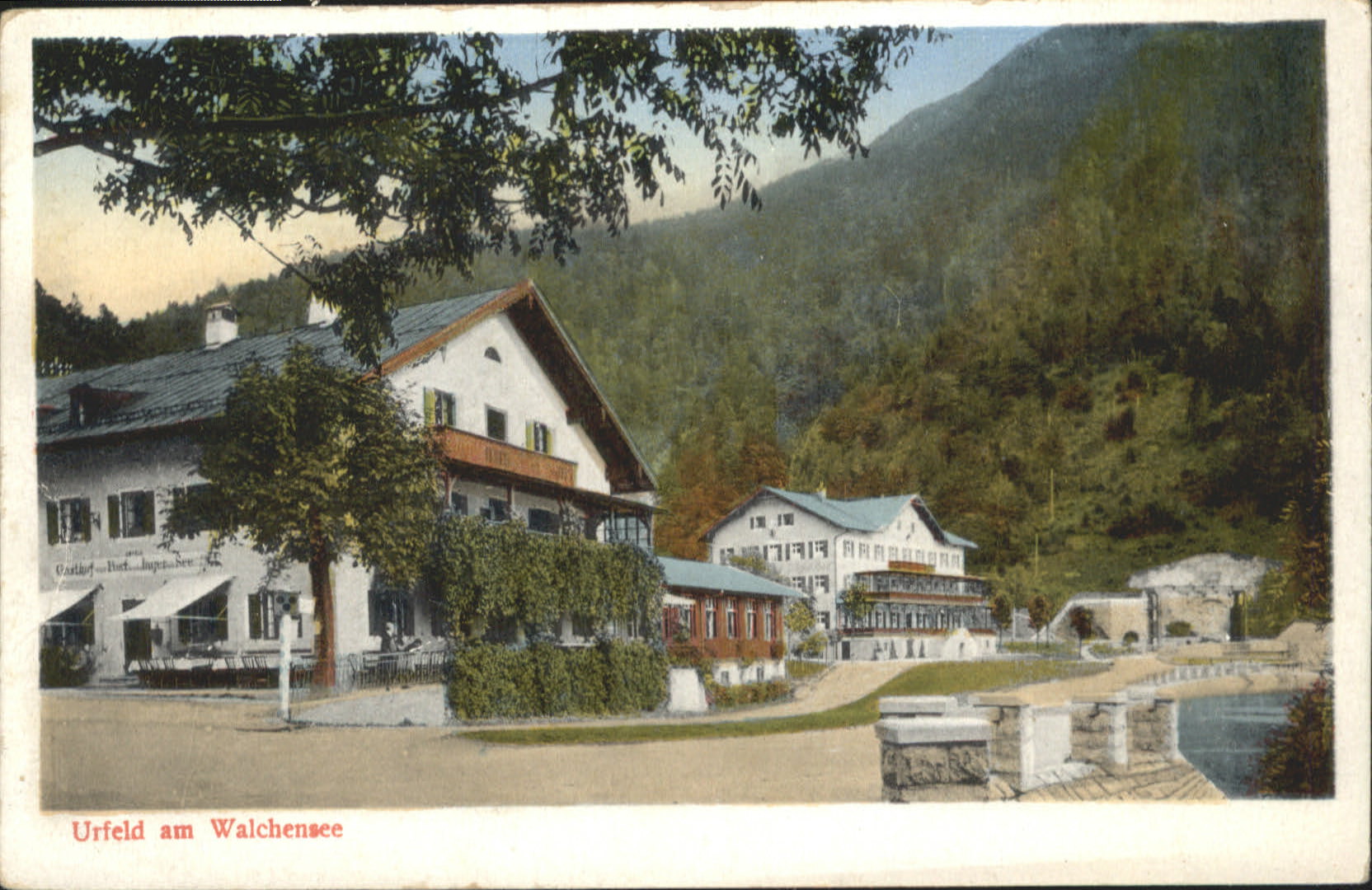 Urfeld Oberbayern Walchensee