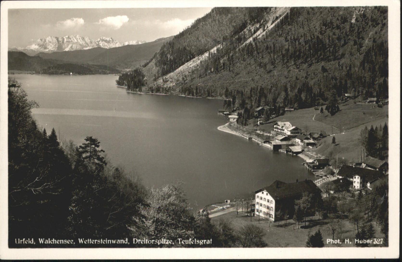 Urfeld Oberbayern Walchensee