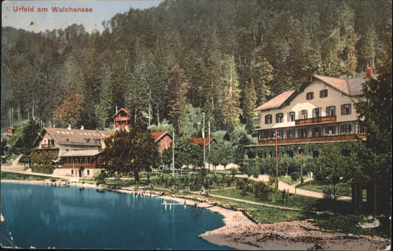 Urfeld Oberbayern Walchensee