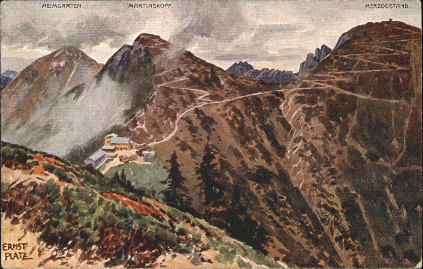 Urfeld Oberbayern Heimgarten
Martinskopf
Herzogstand