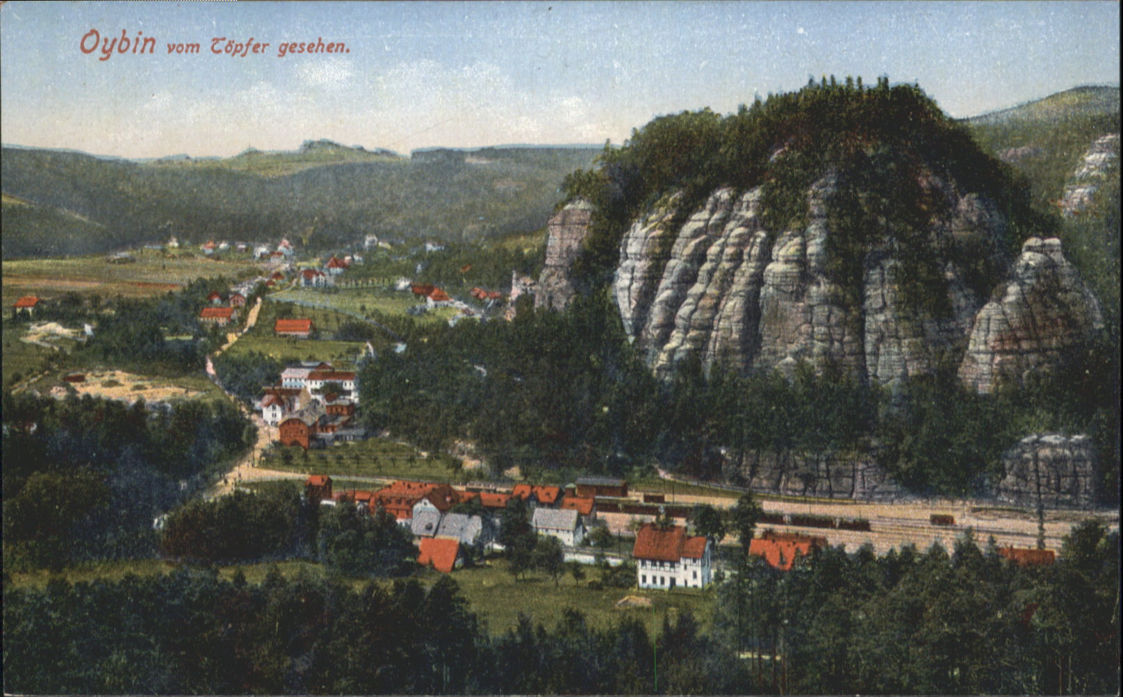 Oybin Sachsen Toepferberg