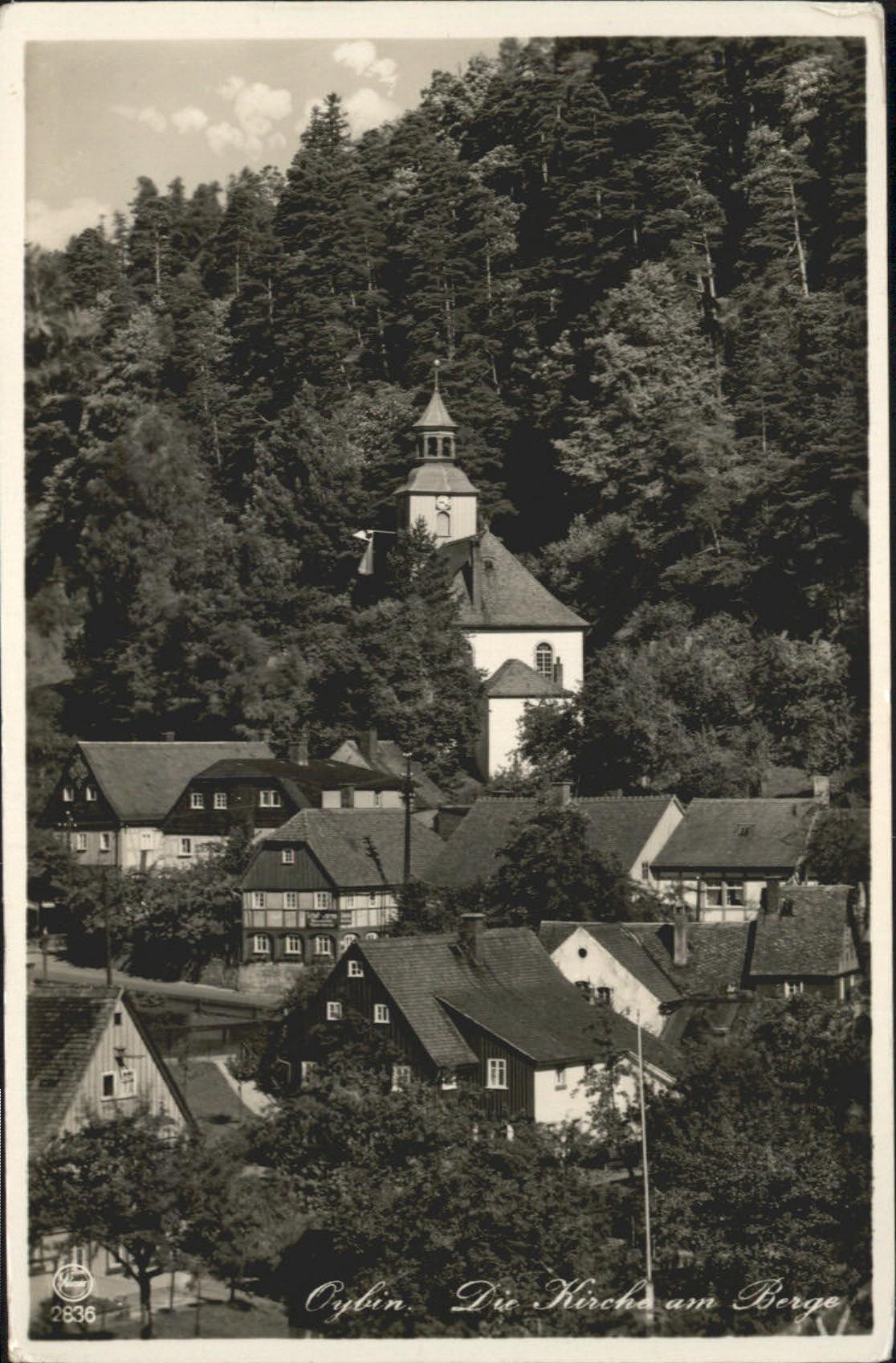 Oybin Sachsen Berg-Kirche