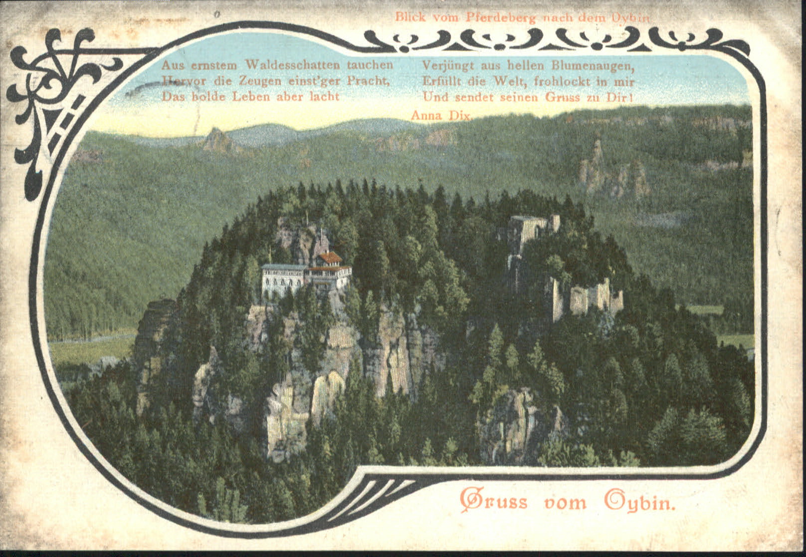 Oybin Sachsen Berg Oybin