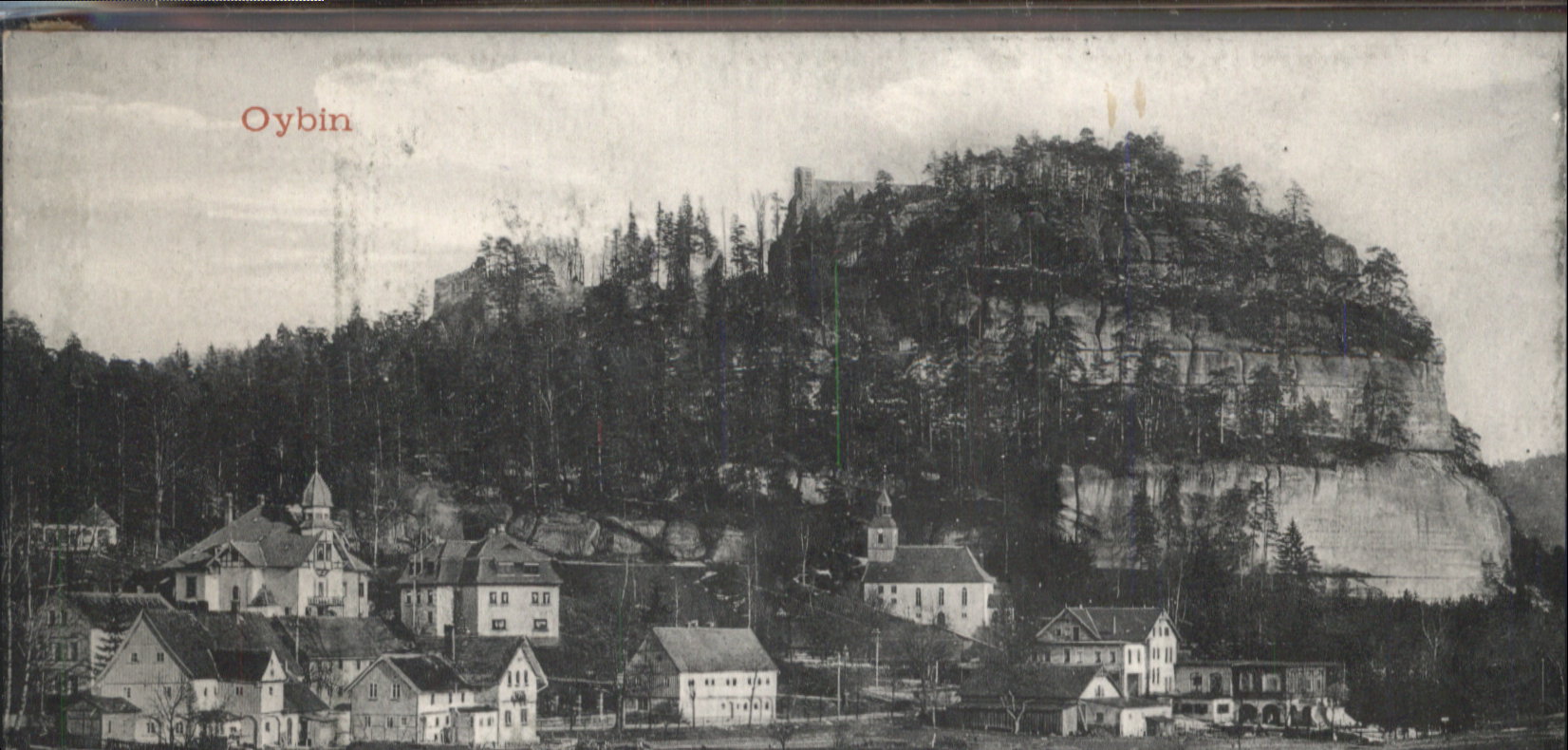 Oybin Sachsen Berg Oybin
Dorf Oybin