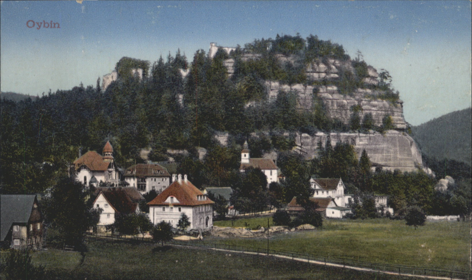 Oybin Sachsen Berg Oybin
Dorf Oybin