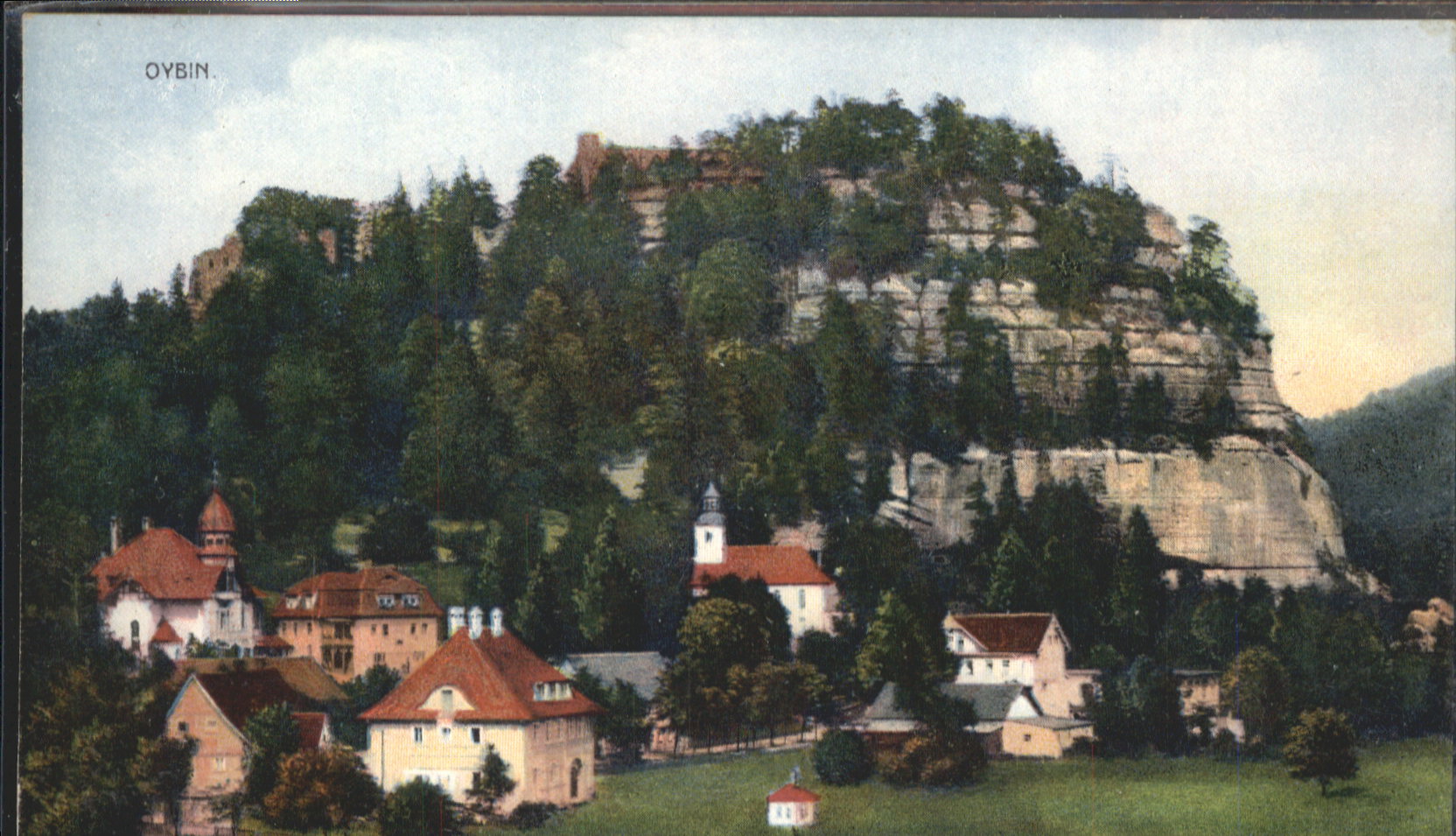 Oybin Sachsen Berg Oybin
Dorf Oybin