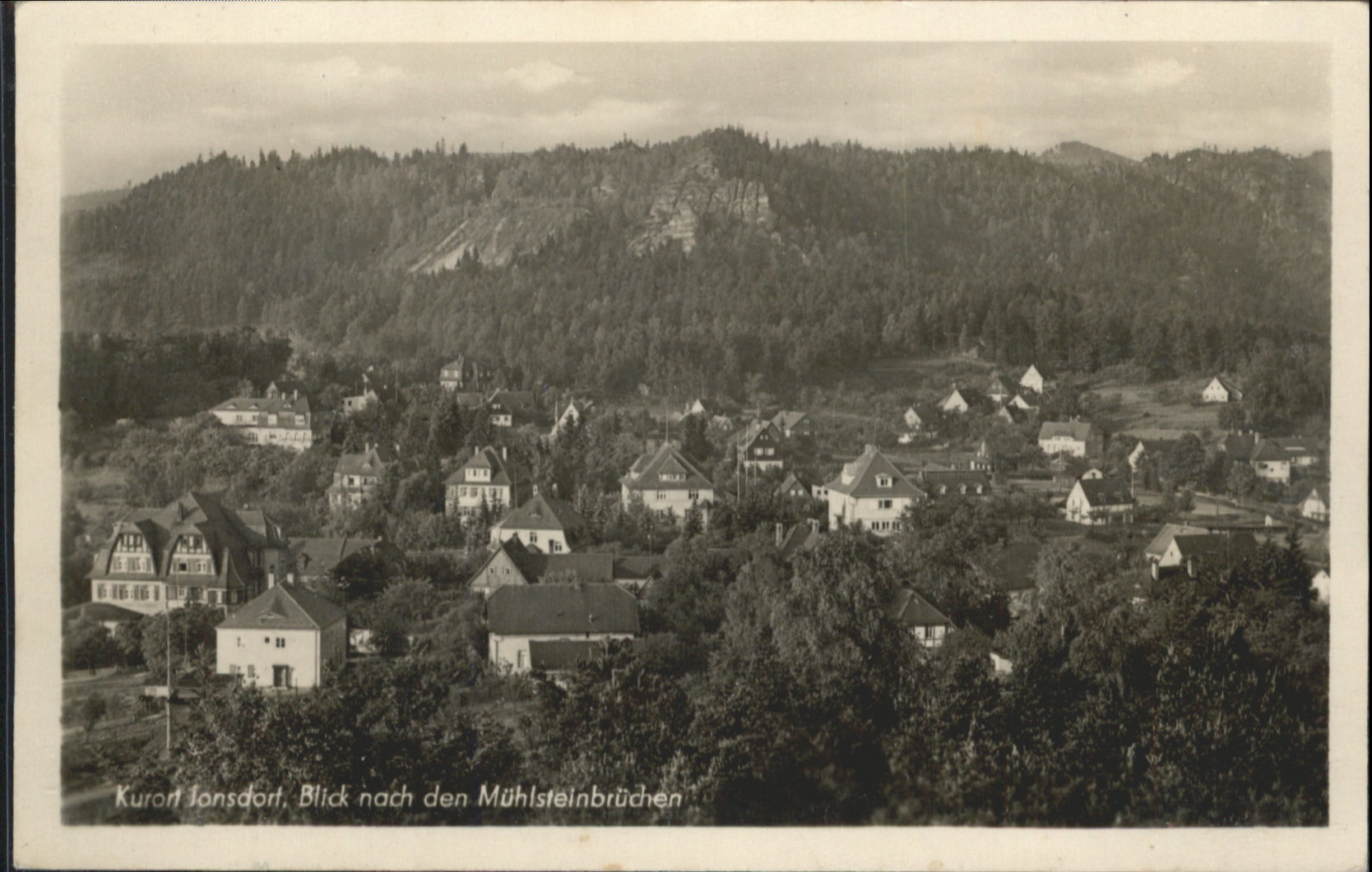 Jonsdorf Mühlsteinbrüche