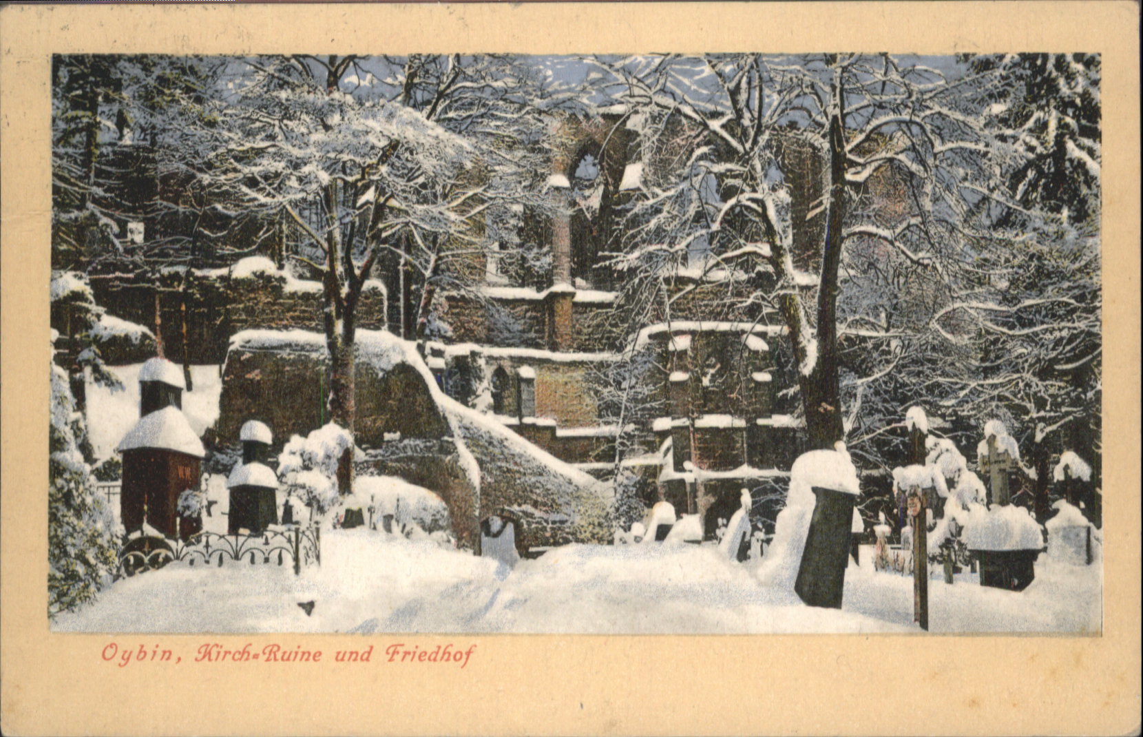 Oybin Sachsen Kirch-Ruine
Friedhof