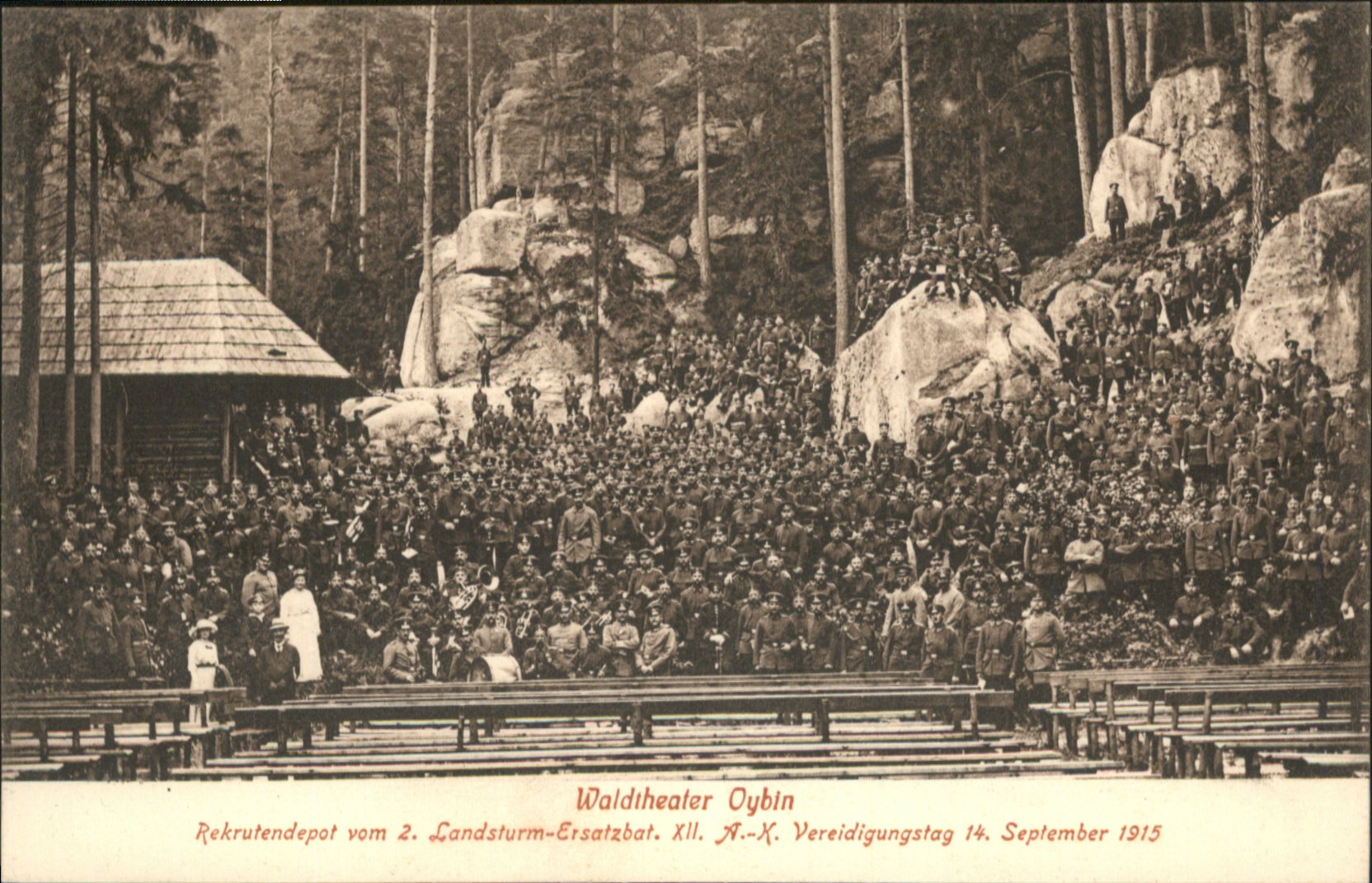 Oybin Waldtheater
Rekrutendepot
Verteidigun