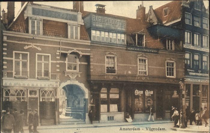 Amsterdam Niederlande Vijgendam Bar