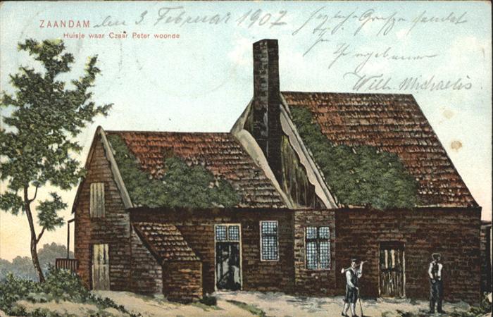 Zaandam Huisje Czaar Peter