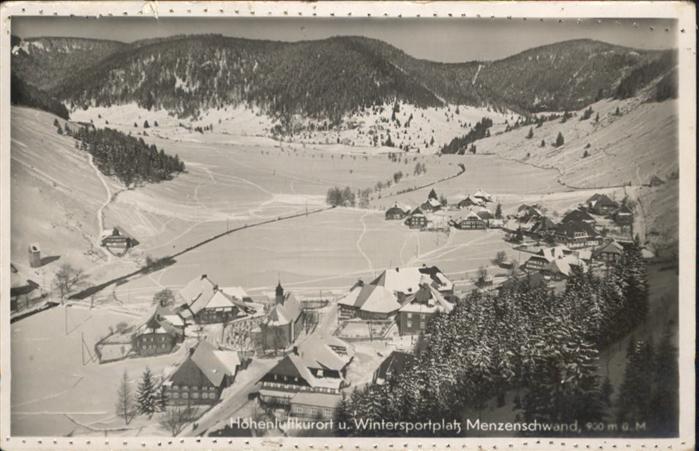 Menzenschwand Wintersportplatz