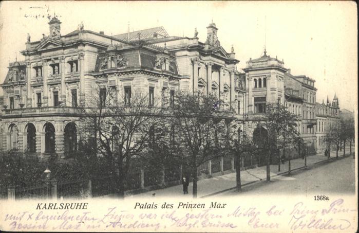 Karlsruhe Palais des Prinzen Max