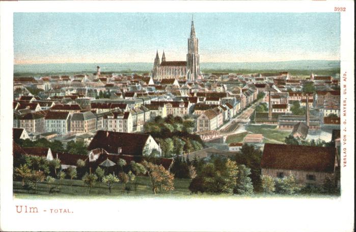 Ulm Donau Gesamtansicht